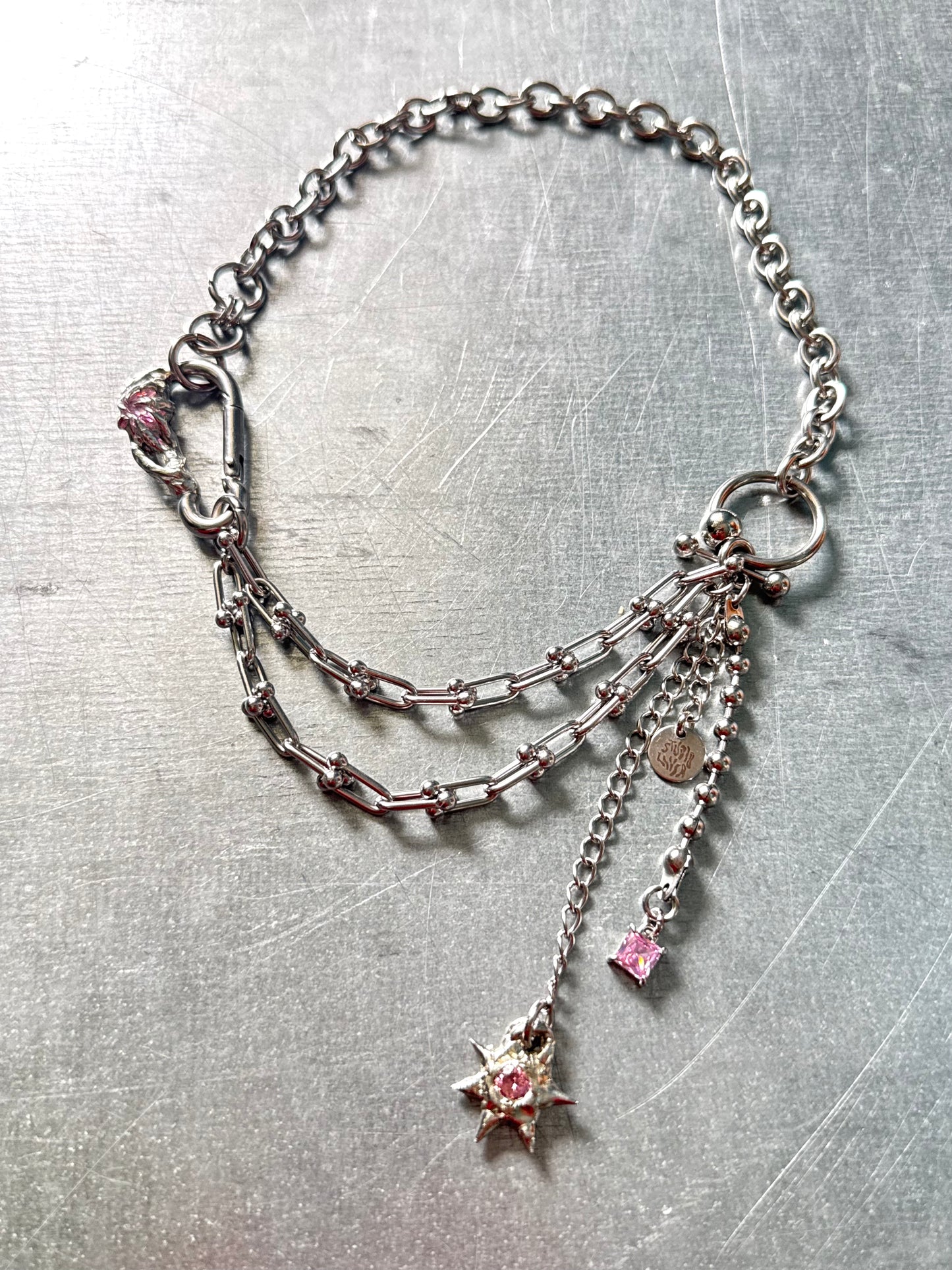 Orea | soldered Carabiner Necklace