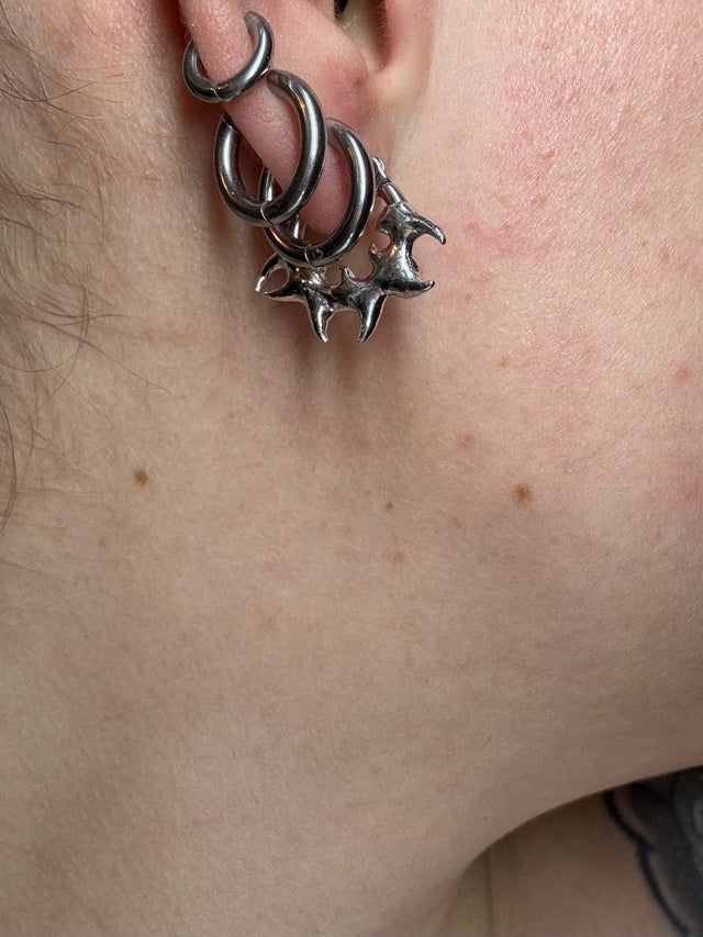 Skalder 15mm | soldered Earring