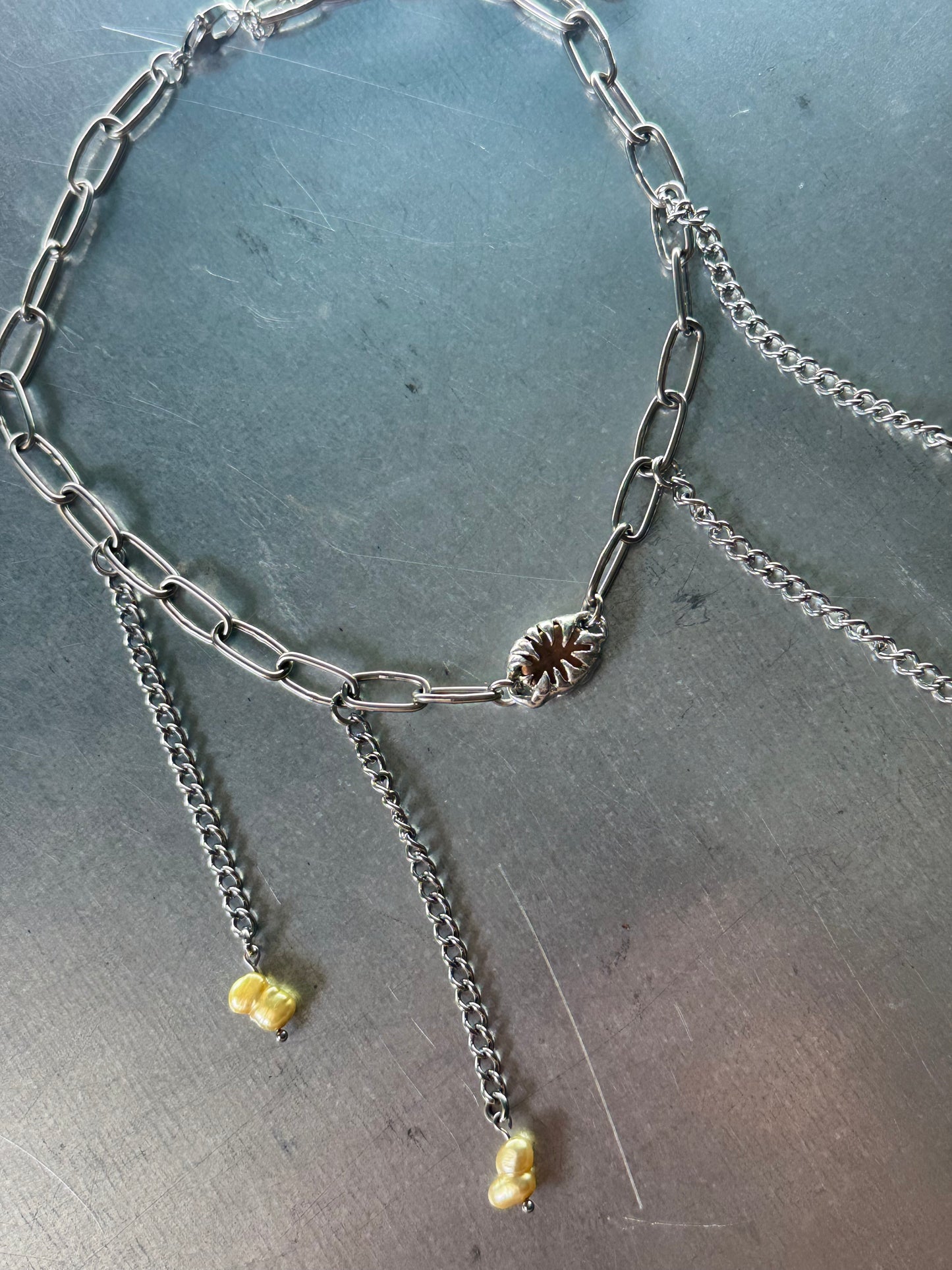 Eshu | soldered Necklace
