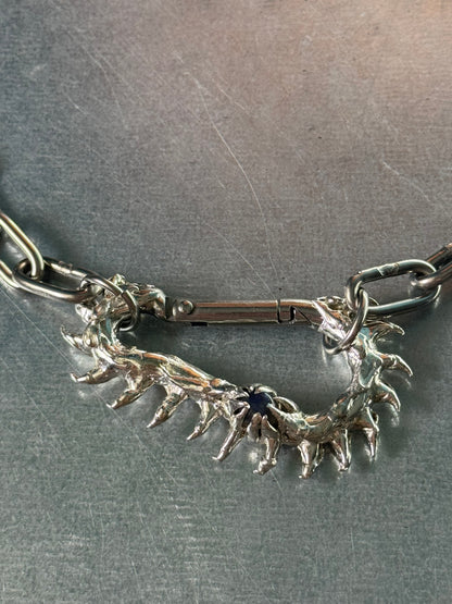 Gungan | soldered Carabiner Necklace