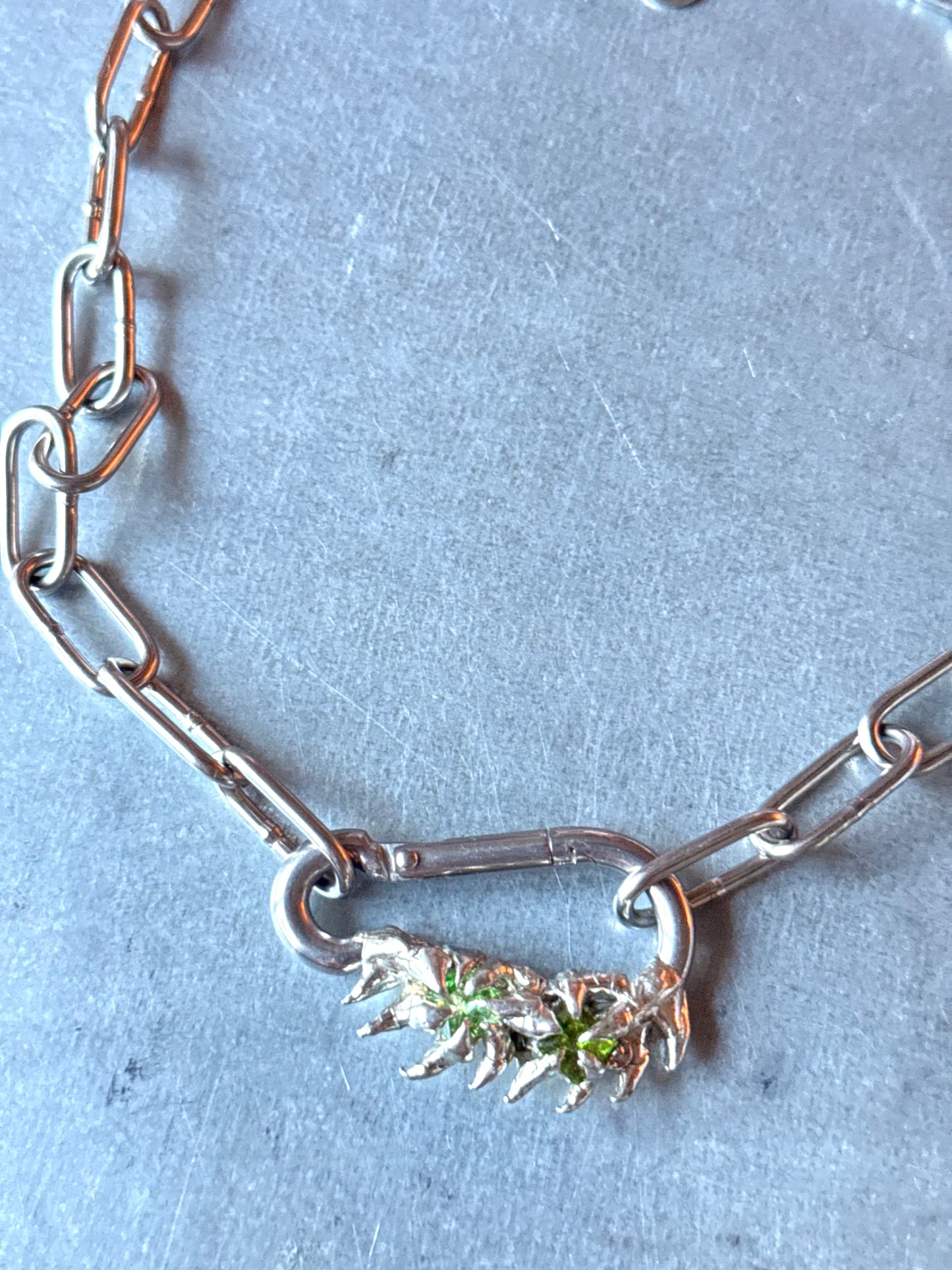 Auri | soldered Carabiner Necklace