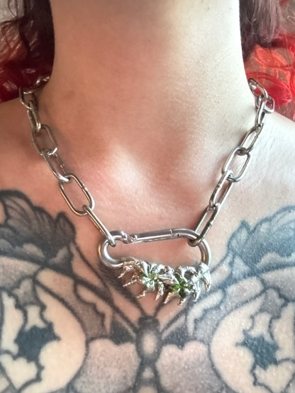Auri | soldered Carabiner Necklace