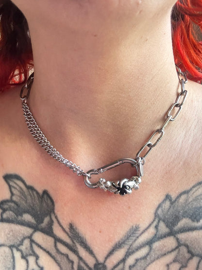 Avela | soldered Carabiner Necklace