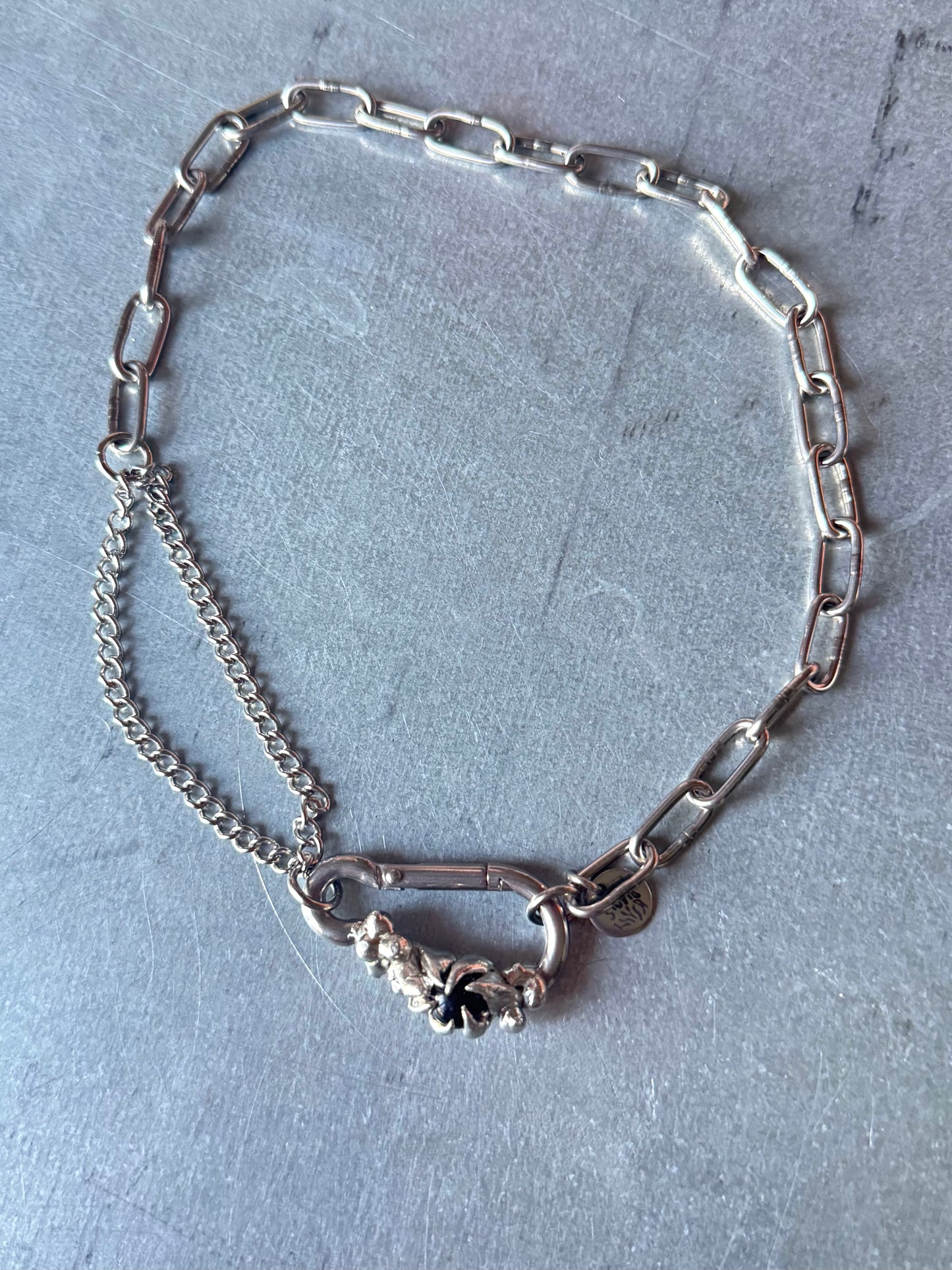 Avela | soldered Carabiner Necklace
