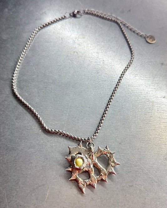 Heart Collection: Avelune | soldered Necklace