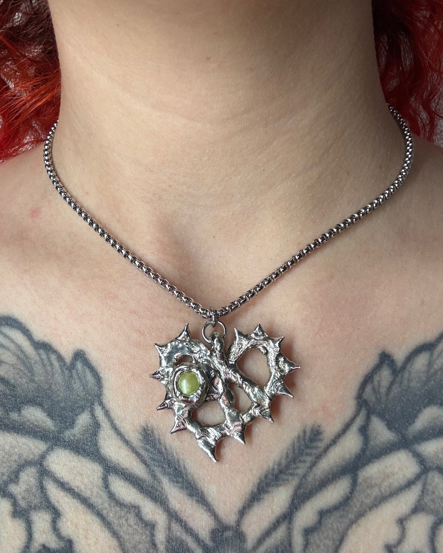 Heart Collection: Avelune | soldered Necklace