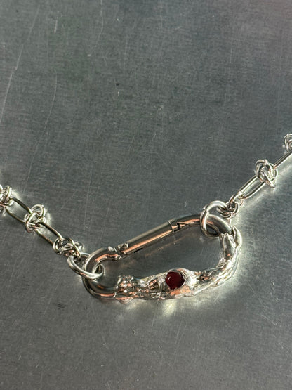 Urax | soldered Carabiner Necklace