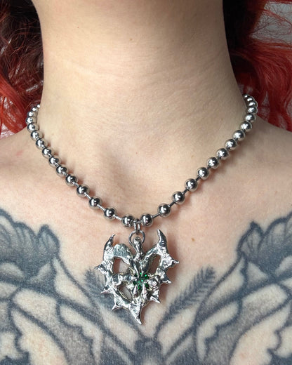 Heart Collection: Celeste | soldered Necklace