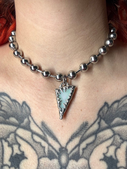 Stained Glass Collection: Elixa | soldered Necklace