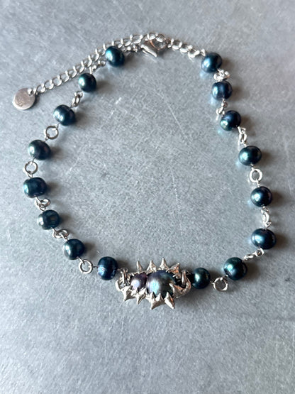 Predalien blue | soldered Necklace