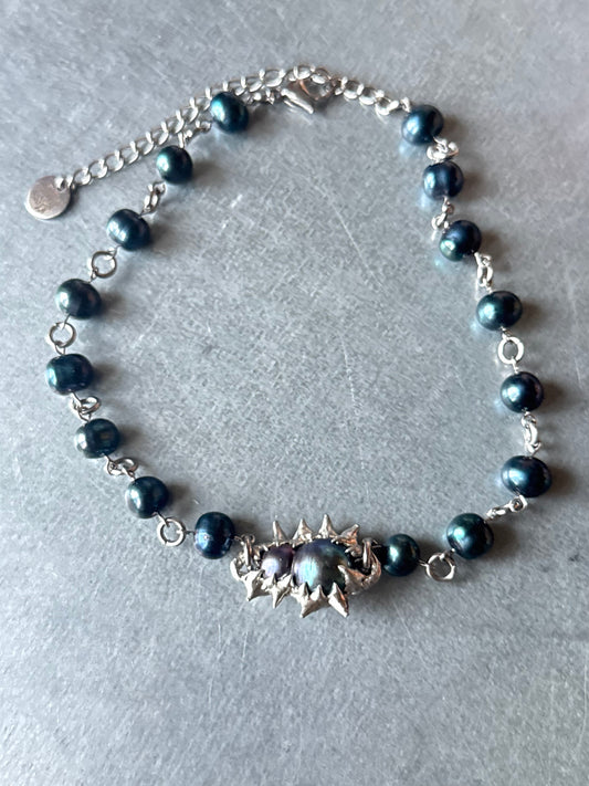 Predalien blue | soldered Necklace