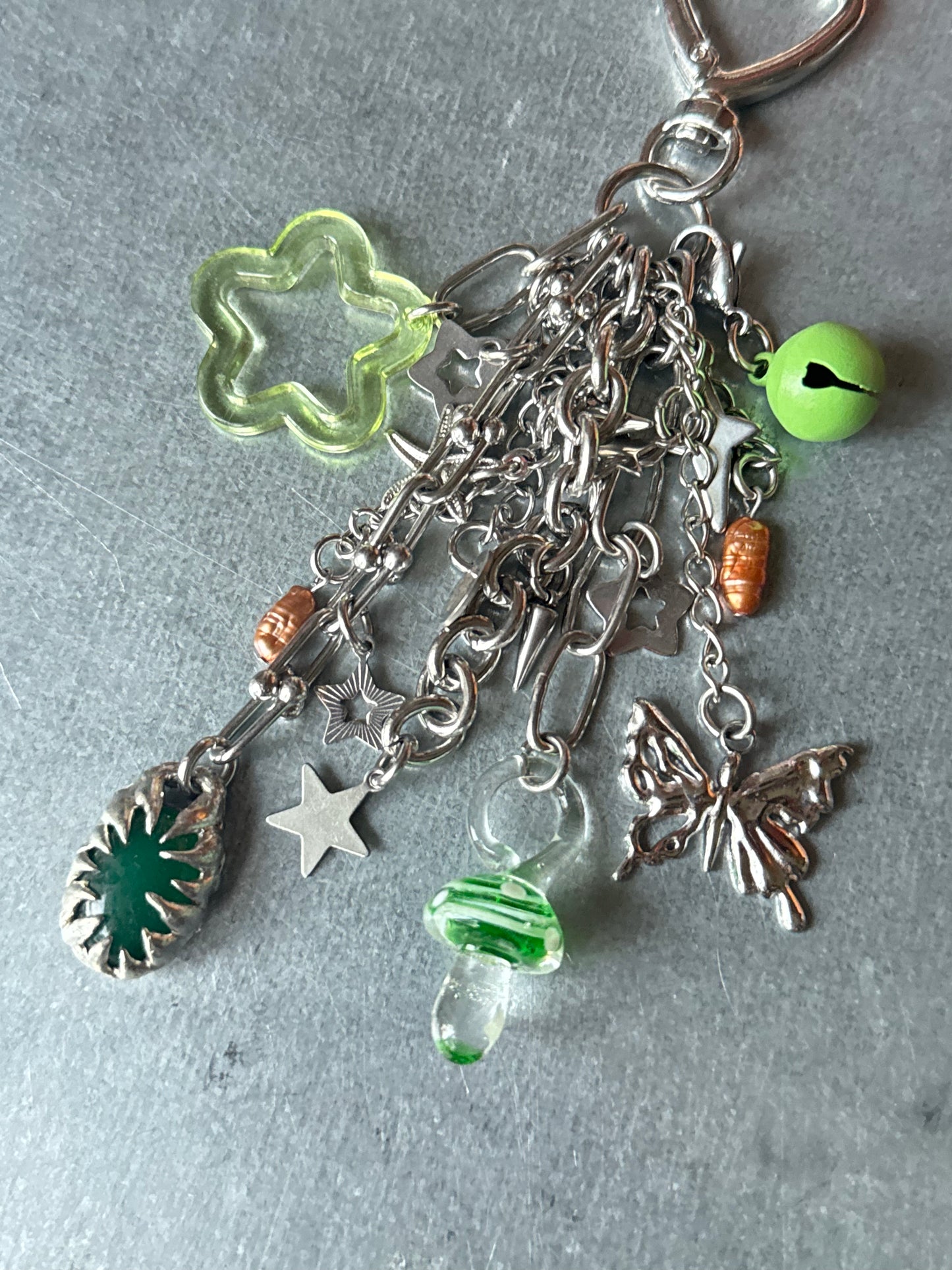 Flufftron | soldered Keycharm