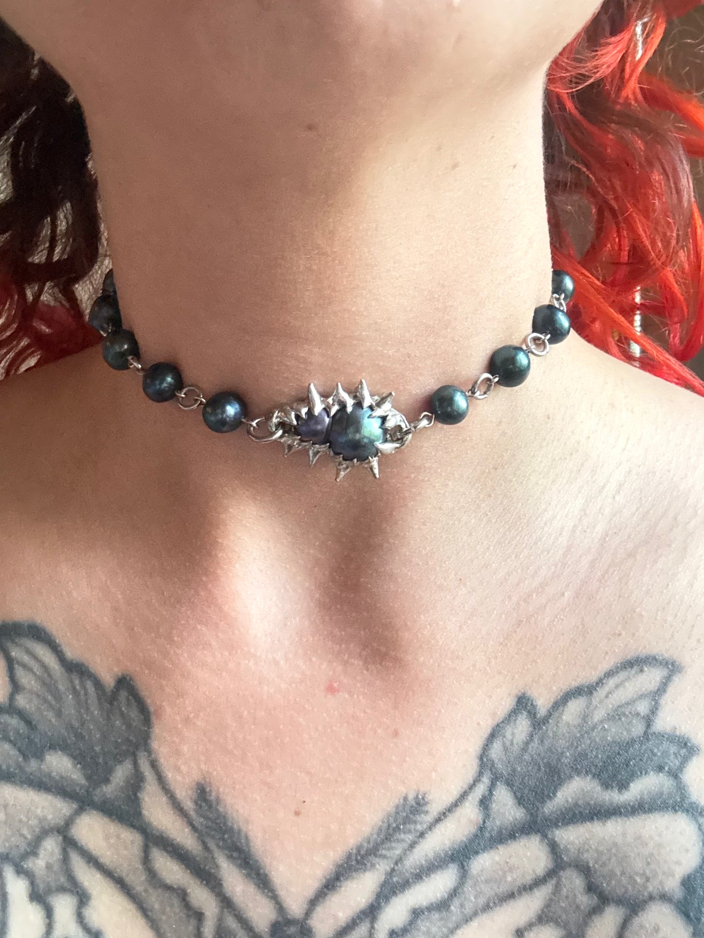 Predalien blue | soldered Necklace