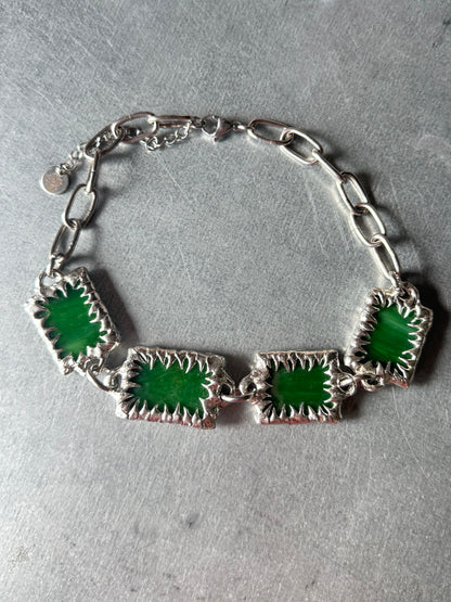 Stained Glass Collection: Goel | soldered choker Necklace