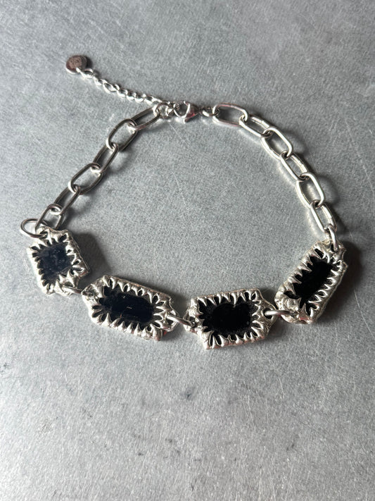 Stained Glass Collection: Mumpfar | soldered choker Necklace