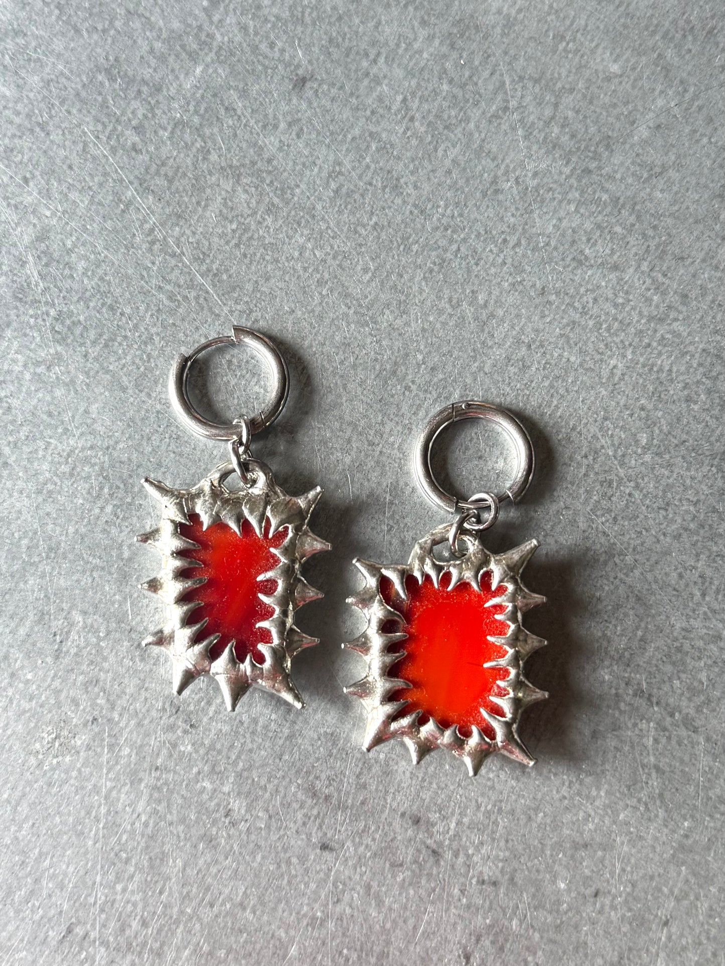 Stained Glass Collection: Lux | soldered Earring Pair