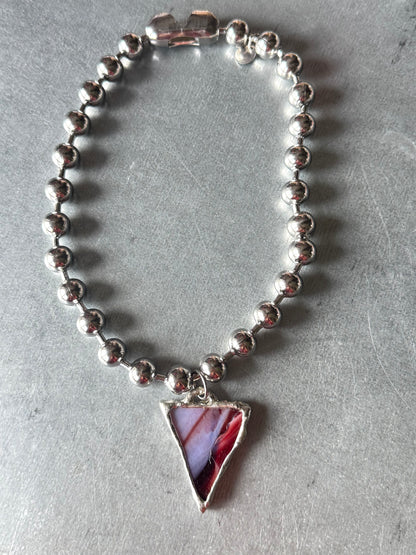 Stained Glass Collection: Aera | soldered Necklace