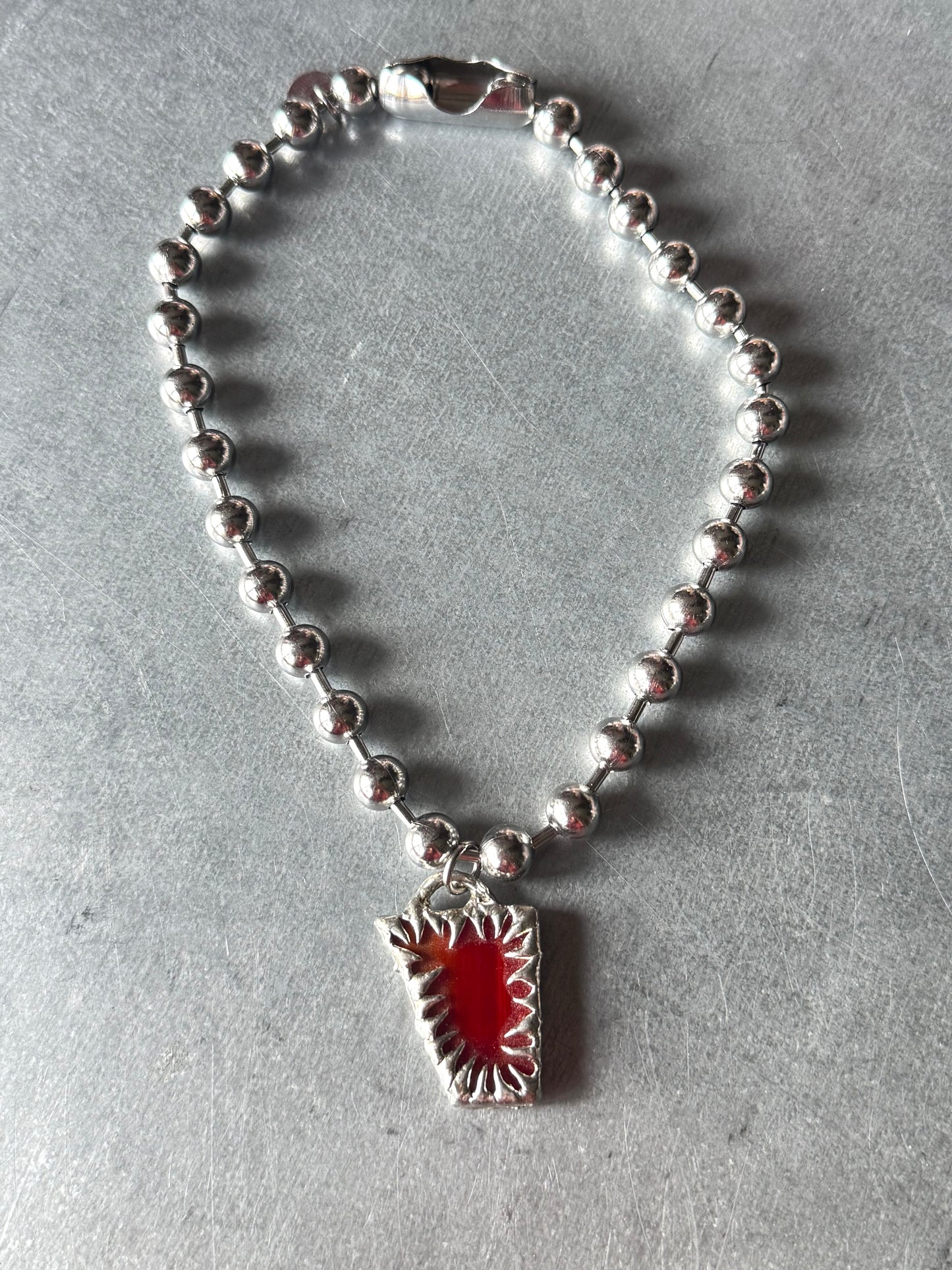 Stained Glass Collection: Oria | soldered Necklace