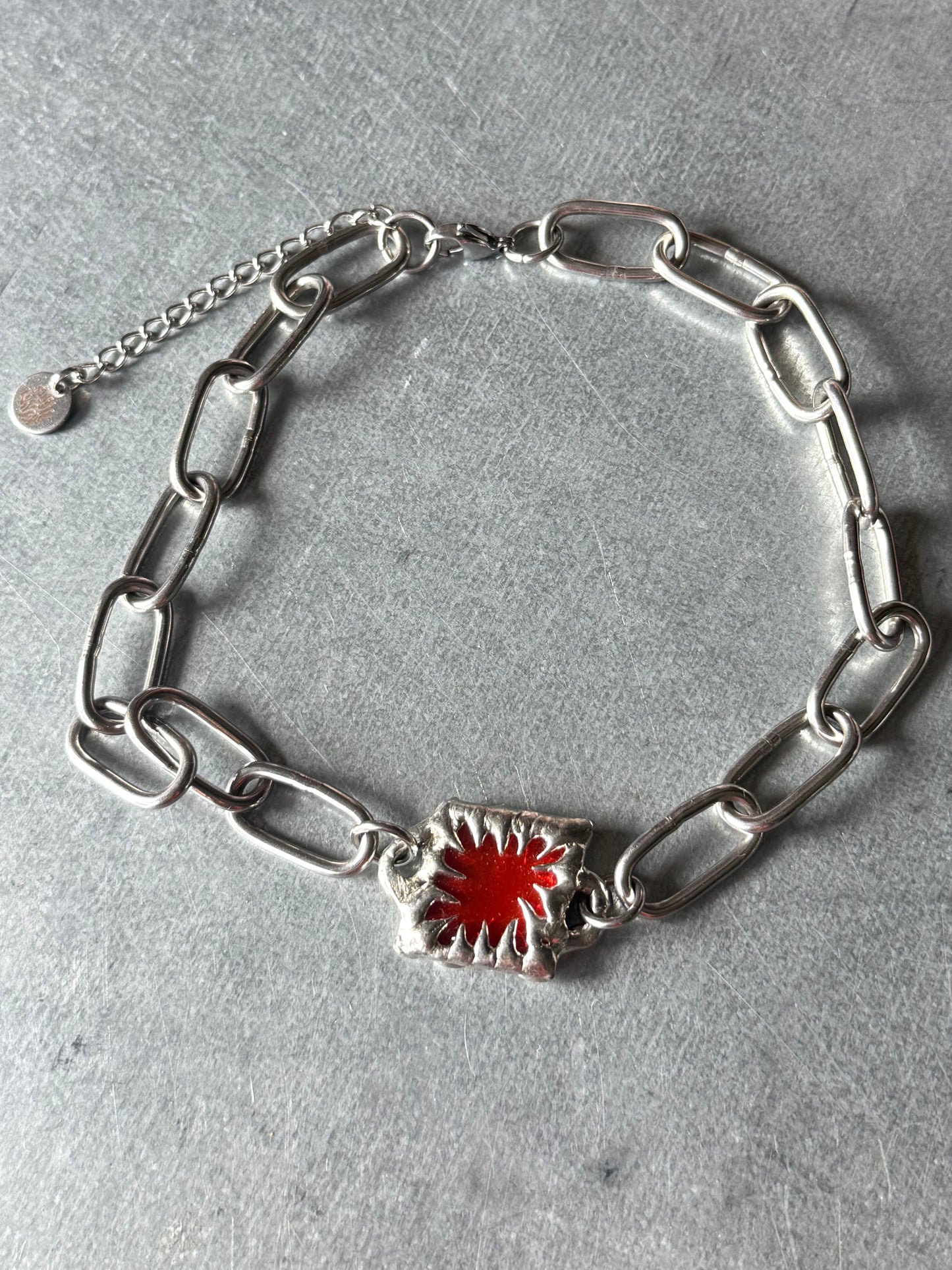 Stained Glass Collection: Vora | soldered Necklace