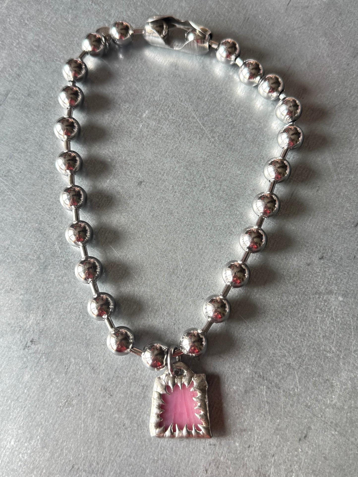 Stained Glass Collection: Neo | soldered Necklace