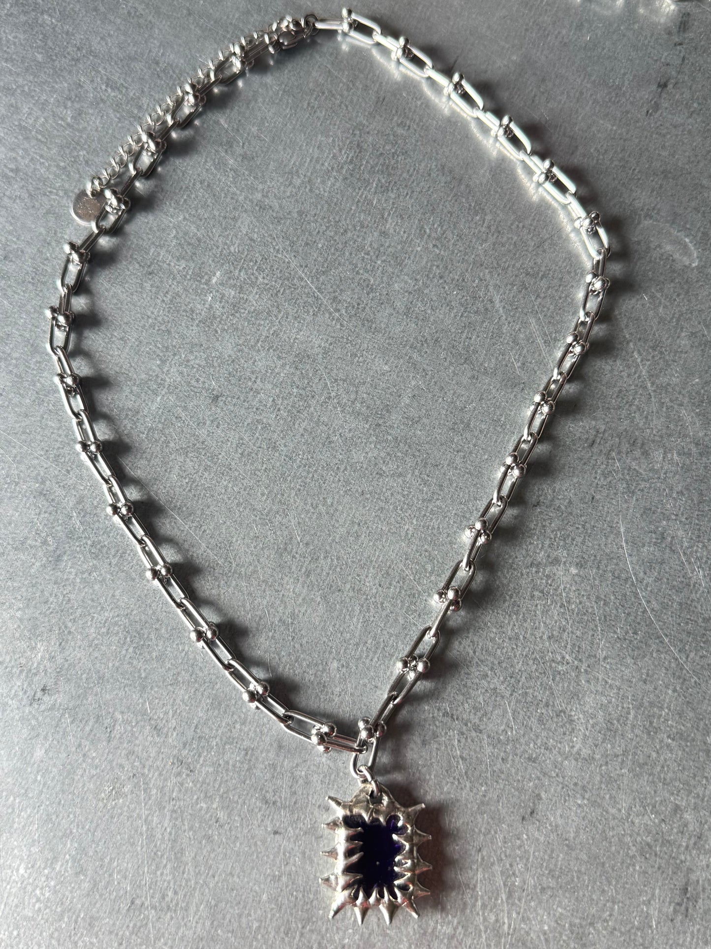 Stained Glass Collection: Nyra | soldered Necklace