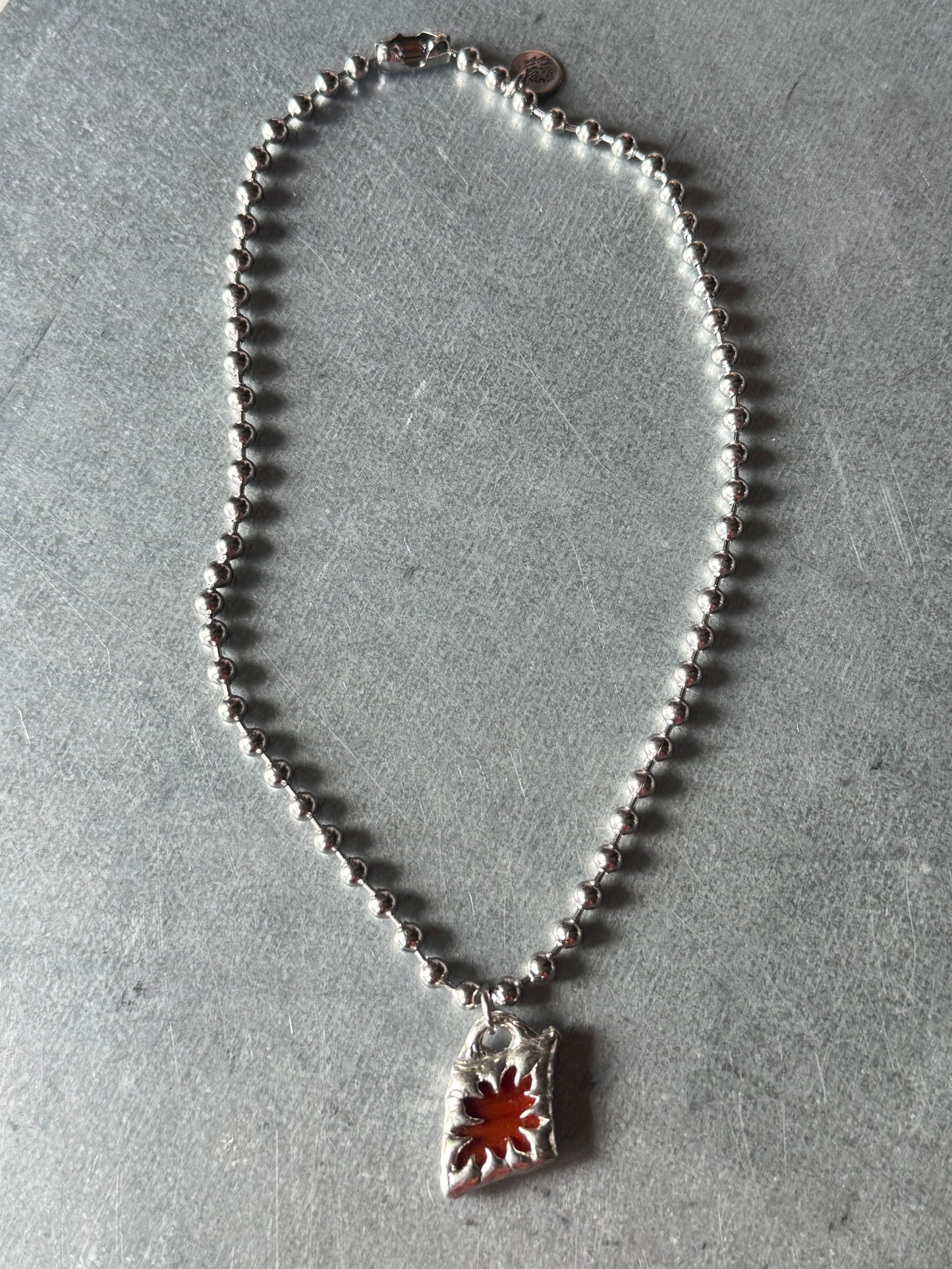 Stained Glass Collection: Vexa | soldered Necklace