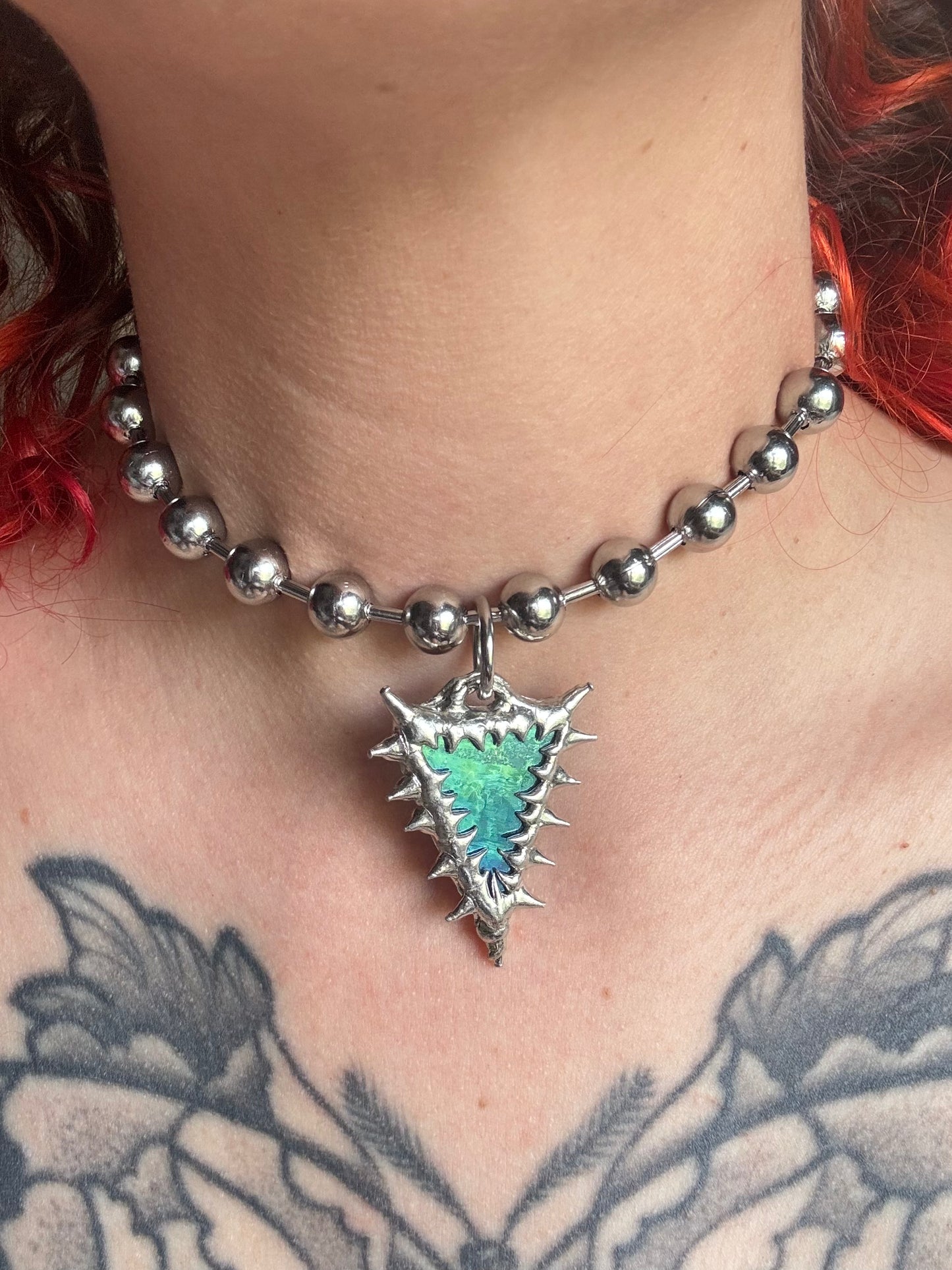 Stained Glass Collection: Nexo | soldered Necklace