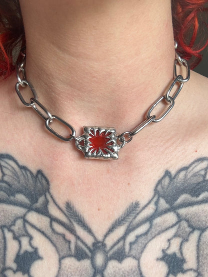Stained Glass Collection: Vora | soldered Necklace