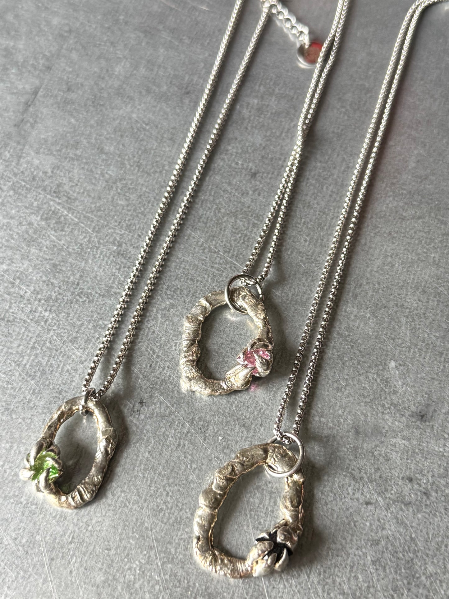 Vek | organic shaped soldered Necklace
