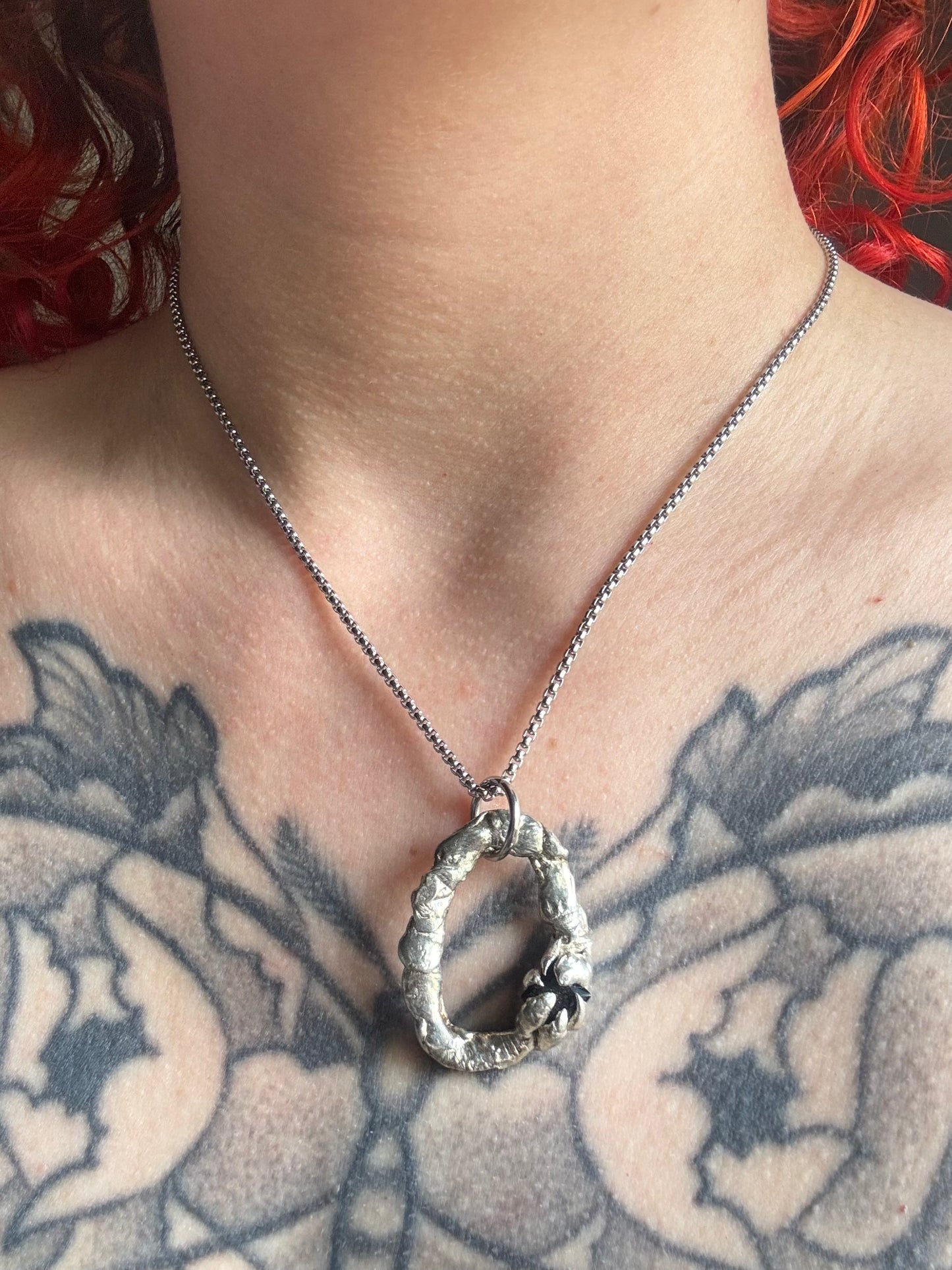 Vek | organic shaped soldered Necklace