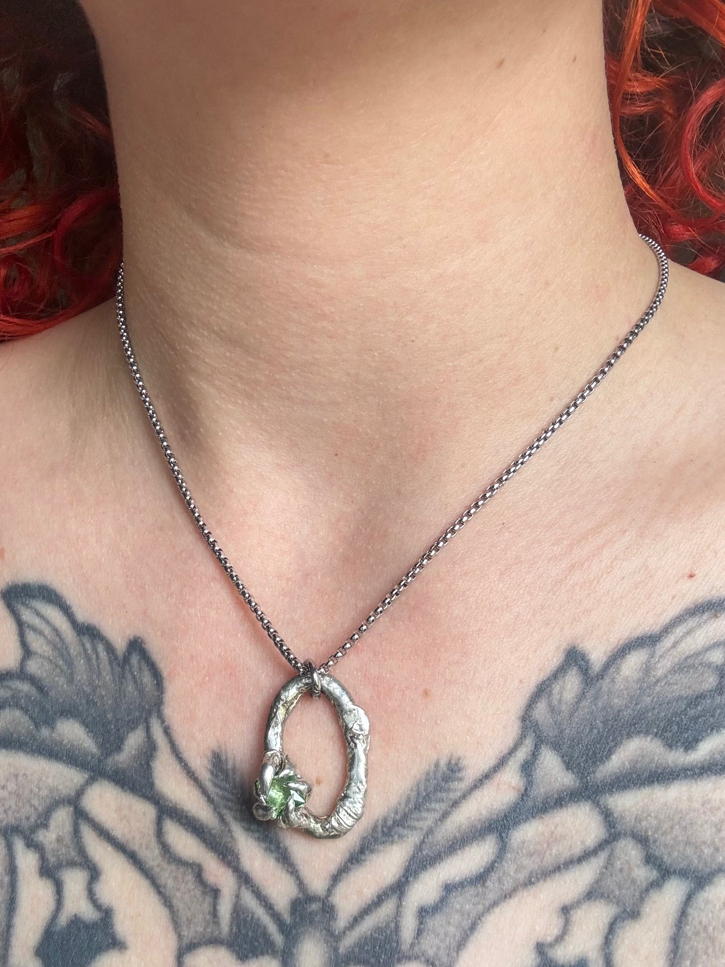 Vek | organic shaped soldered Necklace