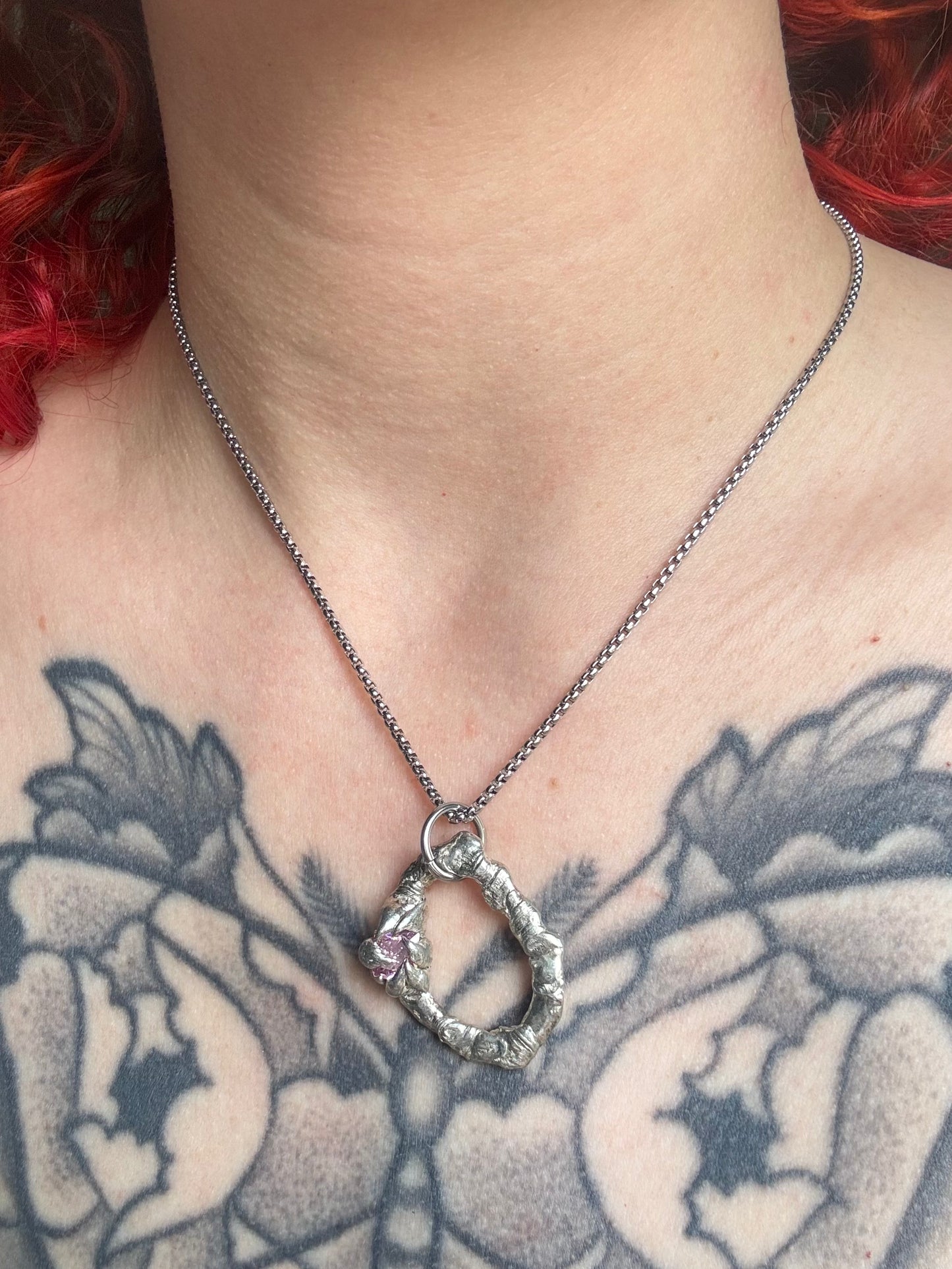 Vek | organic shaped soldered Necklace