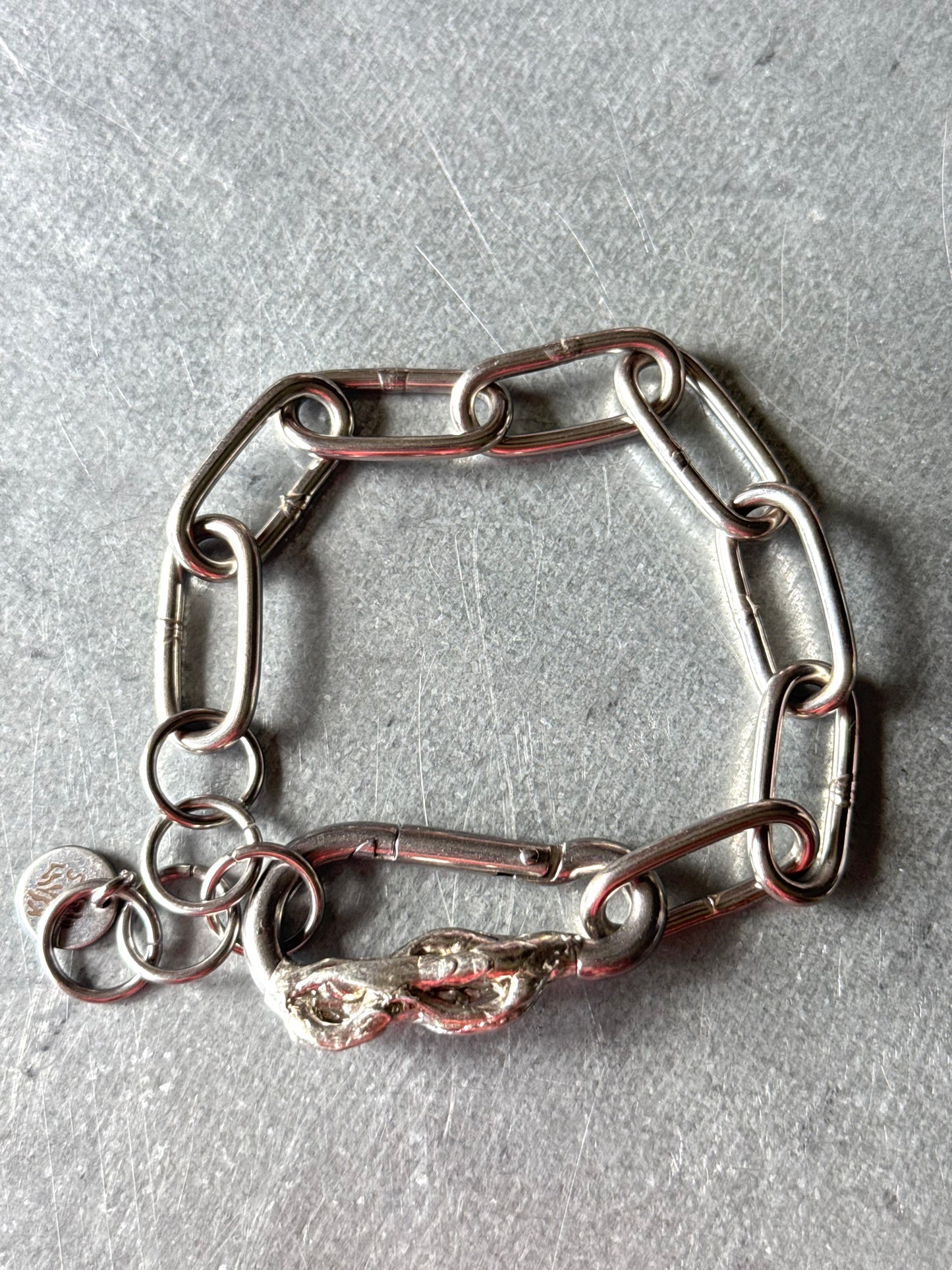 Tibo | soldered Carabiner Bracelet