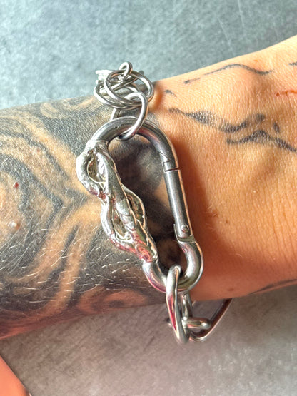 Tibo | soldered Carabiner Bracelet