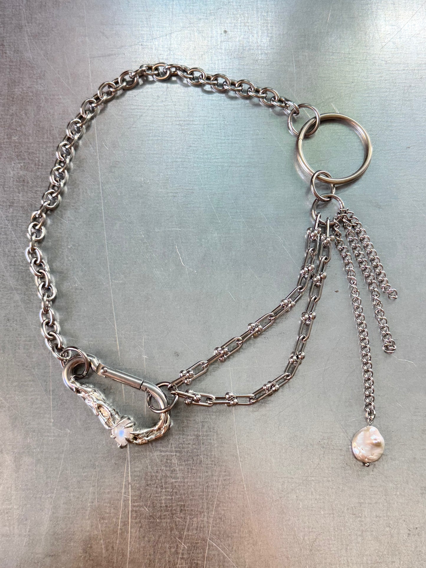 Musdowor | soldered Carabiner Necklace