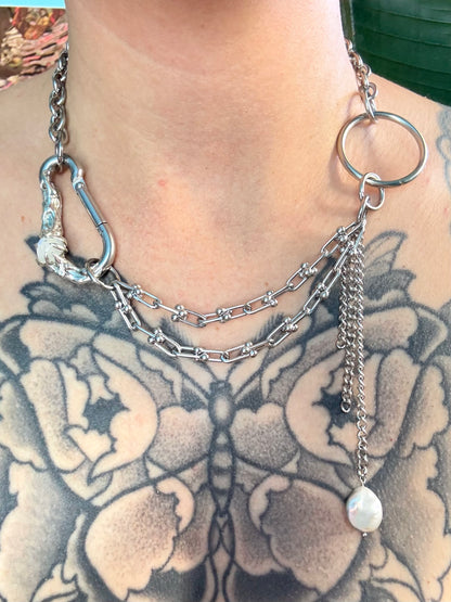 Musdowor | soldered Carabiner Necklace