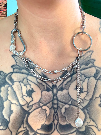 Musdowor | soldered Carabiner Necklace