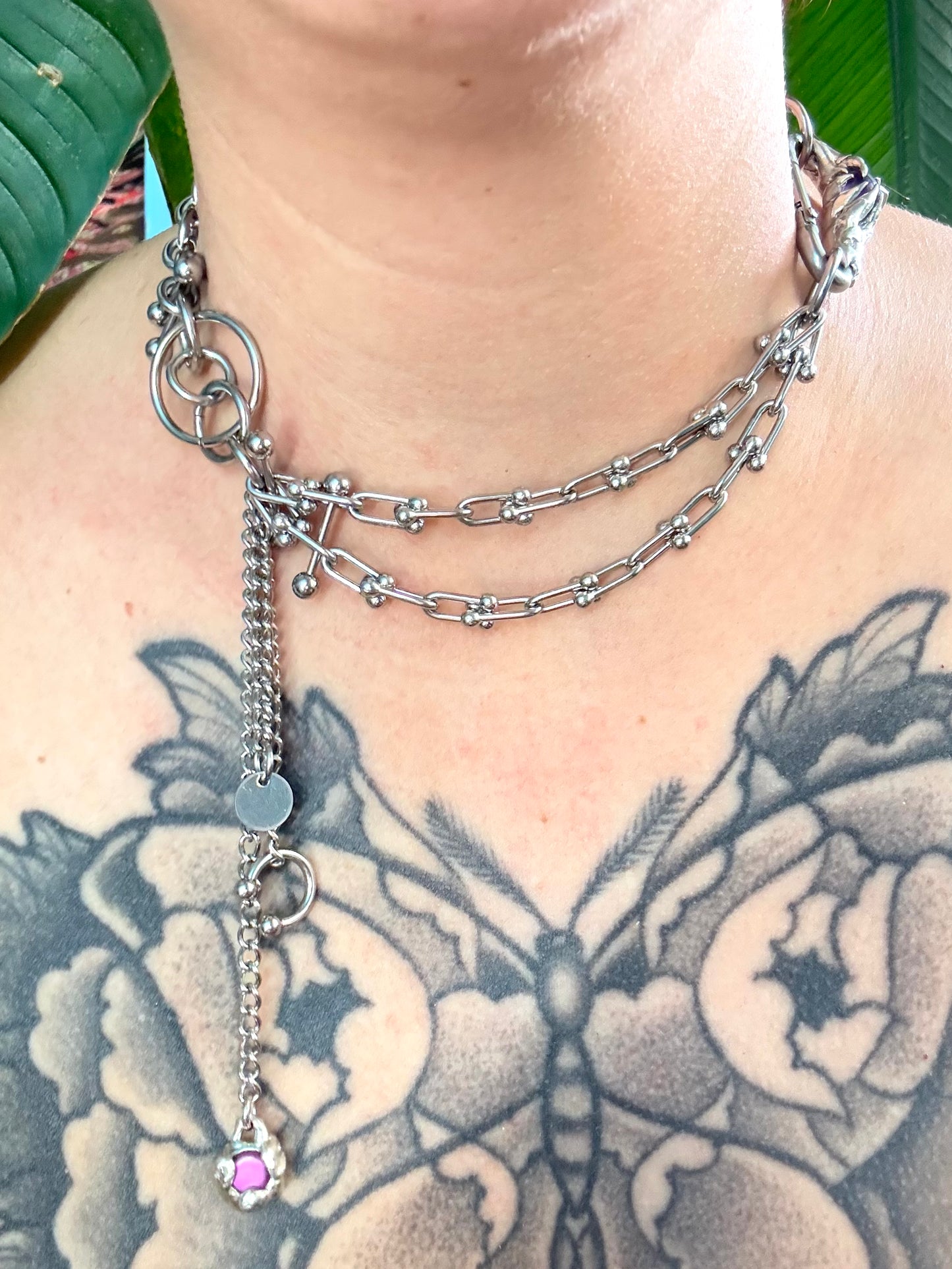 Fibawor | soldered Carabiner Necklace