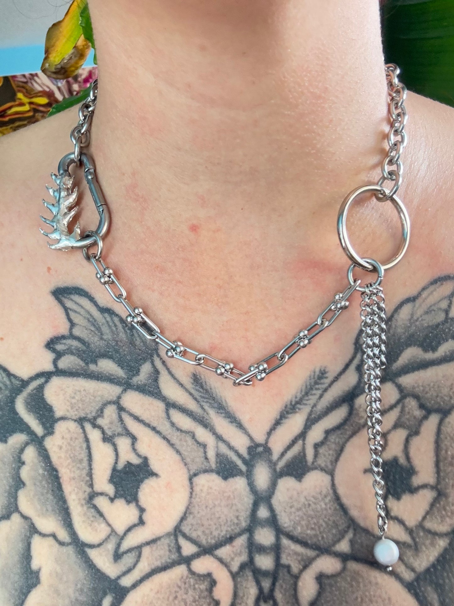 Mingim | soldered Carabiner Necklace