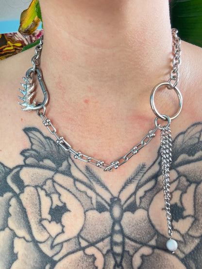 Mingim | soldered Carabiner Necklace