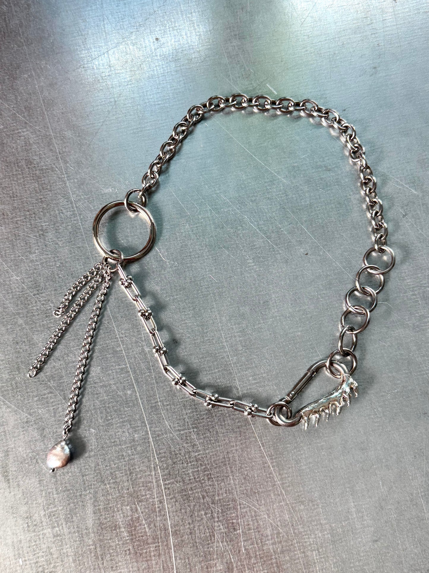 Mulnil | soldered Carabiner Necklace