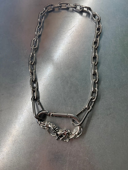 Cygnus | soldered Carabiner Necklace