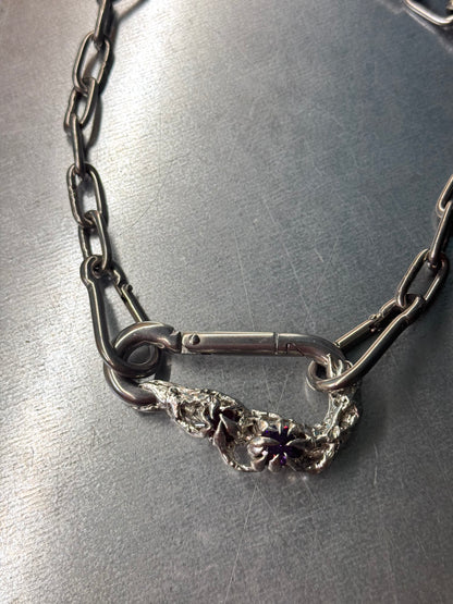 Axiom | soldered Carabiner Necklace