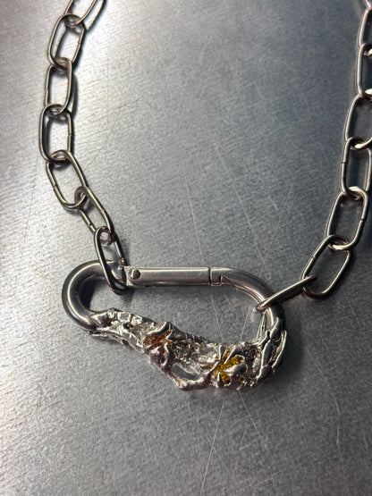 Exe | soldered Carabiner Necklace