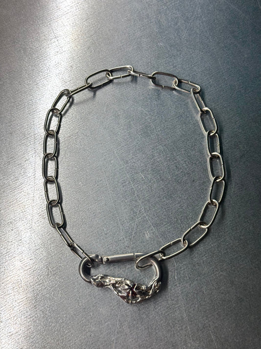 Obgu | soldered Carabiner Necklace
