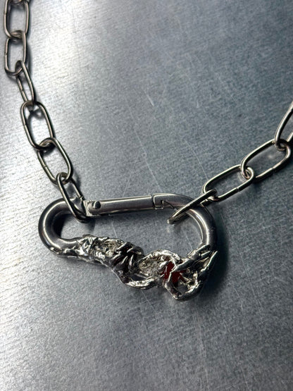 Amki | soldered Carabiner Necklace