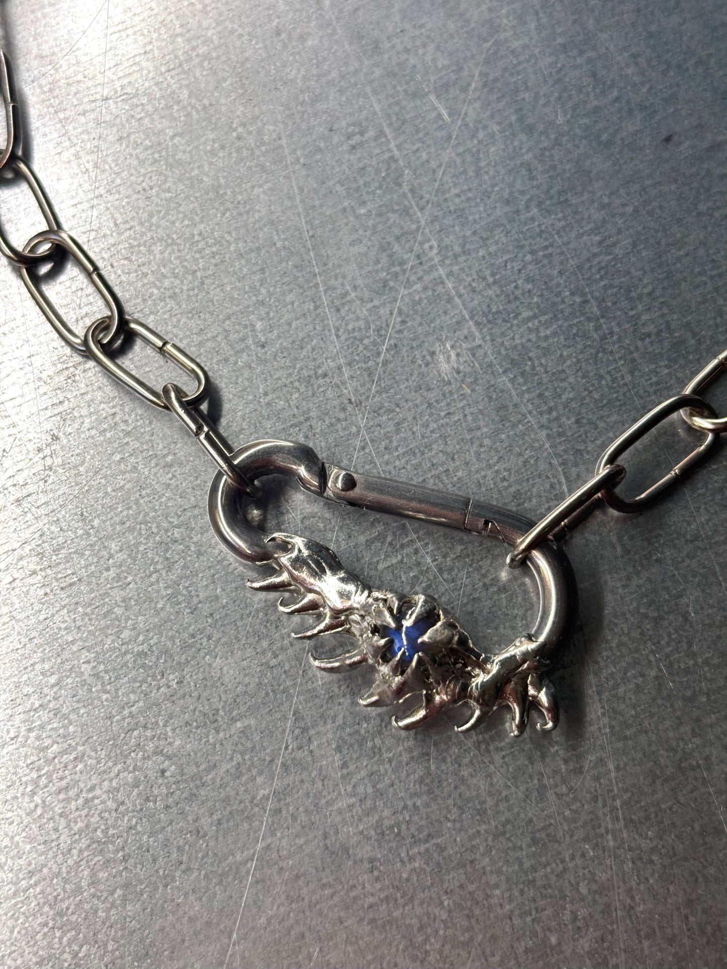 Suas | soldered Carabiner Necklace
