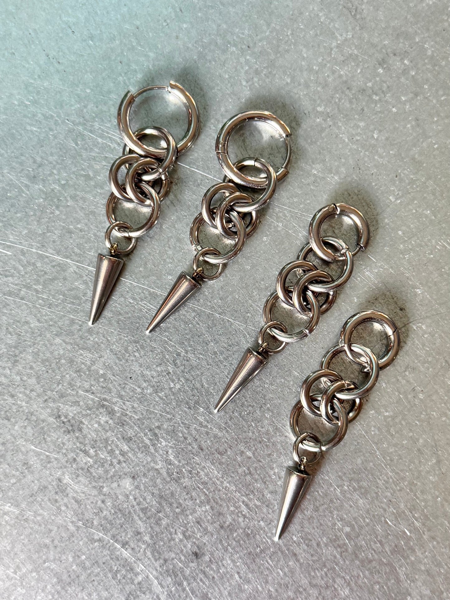 Qusul | Chainmail Earring Pair