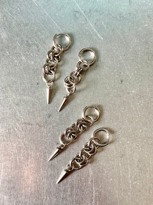 Thacceq | Chainmail Earring Pair