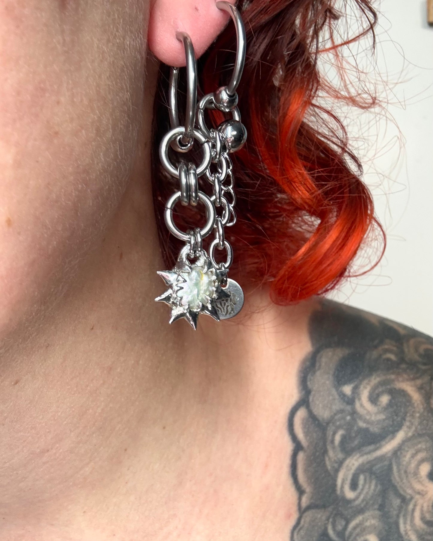 Faon | Chainmail Earring Pair